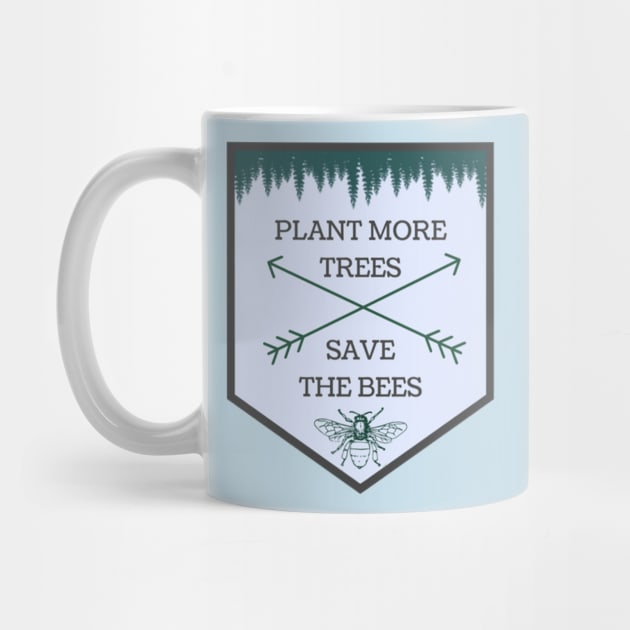 Plant Trees & Save Bees by sunbuddy